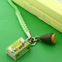 NEWお菓子なマスコット根付携帯ストラップ(明治たけのこの里)40118501