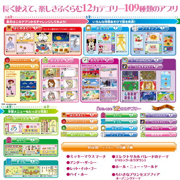 【オマケ付！】ディズニー＆ディズニー/ピクサーキャラクターズ できた！がいっぱい ドリームトイパッド ＋ ACアダプターType5 セット