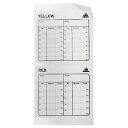 レフェリー カードステッカー 【adidas|アディダス】サッカーレフリー関連商品jh401-