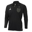 レフリー ベーシック長袖ジャージー 【adidas|アディダス】サッカーフットサルレフェ