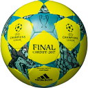 UEFAチャンピオンズリーグ 2016-2017 決勝トーナメント レプリカ フィナーレカーディフキャピターノ イエロー 【adidas|アディダス】サッカーボール5号球af5401cay