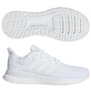 レディース FALCONRUN W ランニングホワイト×ランニングホワイト 【adidas|アディダス】ランニングシューズf36215