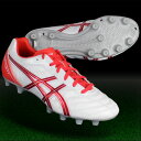 DSライト WD 2 パールホワイト×レッド 【asics|アシックス】サッカースパイクtsi746-0023