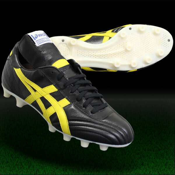 2002 ブラック×イエロー 【asics|アシックス】サッカースパイクtsis01-9005 2002 ブラック×イエロー 【asics|アシックス】サッカースパイクtsis01-9005