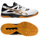 ゲルタスク 2 ホワイト×ピュアゴールド 【asics|アシックス】ハンドボールシューズ1071a037-102