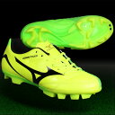 ジュニア イグニタス 4 Jr MD イエロー×ブラック 【MIZUNO|ミズノ】サッカージュニアスパイクp1gb163245
