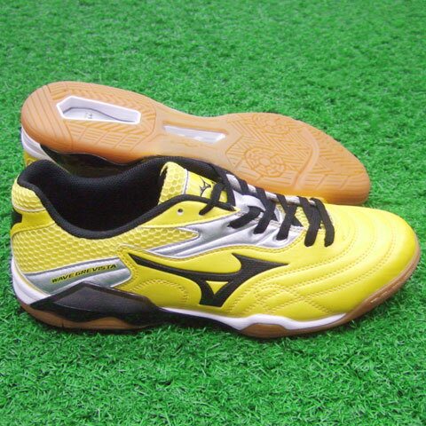 ウエーブ グレヴィスタ PRO 3　イエロー×ブラック　【MIZUNO|ミズノ】フットサルシューズ12kf-11009　