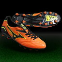 エストレーラ NEO オレンジ×ブラック 【MIZUNO|ミズノ】サッカースパイク12kp-30709