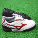 ネオグラードJ AS 2　スーパーホワイトパール×レッド　【MIZUNO|ミズノ】サッカーキッズジュニアトレーニングシューズ12kt-95662