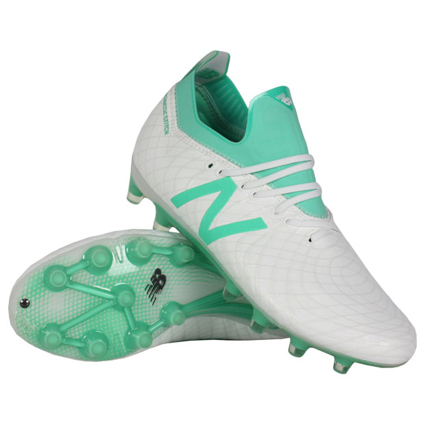 TEKELA PRO HG WN1　D　ホワイト×エメラルド　【NewBalance:ニューバランス】サッカースパイクmstphwn1dの画像