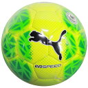 エヴォスピード 5.5 フェイド ボール J セーフティイエロー×グリーンゲッコ 【PUMA|プーマ】サッカーボール4号球082701-05-4