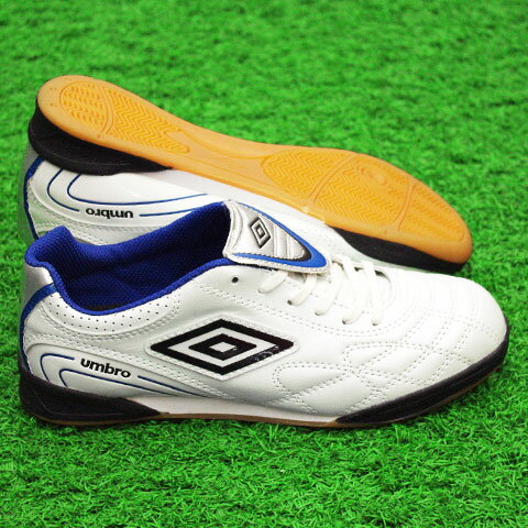 ミルトン 2 IN TR ジュニア　ホワイト×シルバー　【UMBRO|アンブロ】ジュニアフットサルシューズuts5108jwb　