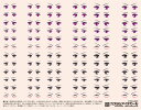 ハイキューパーツ 1/12 瞳デカールシリーズ カスタムアイデカール 9-C (1枚入) CYD-09C【新品】 HiQparts プラモデル 改造 クリスマス プレゼント クリスマス プレゼント