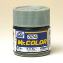 塗料 C324 ライトグレー【新品】 GSIクレオス Mr.カラー 【メール便不可】