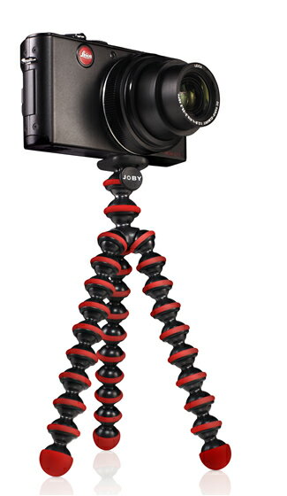 【即配】JOBY(ジョビー)ゴリラポッド(gorillapod)【レッド】【アウトレット】【あす楽対応】【10Aug12P】【10P_0816】手すりなどに巻きつけて使うおもしろい三脚です。