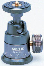 (KT)SLIK(スリック) 三脚自由雲台SBH280GM (ガンメタリック)【アウトレット】【送料無料】【smtb-u】【10Aug12P】【10P_0816】SLIK自由雲台シリーズ