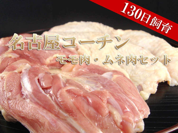 純系　名古屋コーチンセット（130日飼育）【財布にやさしい送料無料】