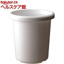 長鉢 F型 5号 ホワイト(1コ入)