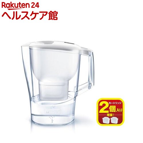 ブリタ アルーナ XL マクストラプラスカートリッジ2個付き(1個増量) 正規品(2.0L)【ブリタ(BRITA)】【送料無料】