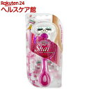 ドルコ Shai 4枚刃 女性用替刃式カミソリ 本体+替刃1コ付(1本入)【ドルコ】