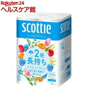 スコッティ フラワーパック 2倍巻き シングル(12ロール)...