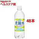 伊賀の天然水 炭酸水 グレープフルーツ(500mL*48本セット)【サンガリア 天然水炭酸水】