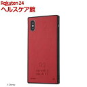iPhone XS X ディズニーキャラクター 耐衝撃オープンレザーケース KAKU ミニー(1個)【イングレム】