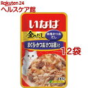 いなば 金のだし パウチ まぐろかつお かつお節入り(60g*12コセット)【金のだし】