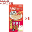 いなば チャオ ちゅ〜る まぐろ&タラバガニ入り(14g*4...