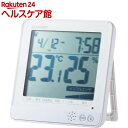 温湿度警告計 熱中・ウィルス 大画面 ホワイト OND-04...