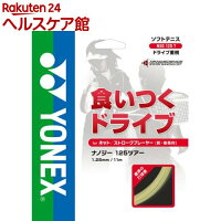 ヨネックス ソフトテニスストリング ナノジー125ツアー NSG125T プラチナ(1本入)【ヨネックス】の画像