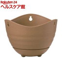 コリーヌ吊り鉢 6号 ブラウン(1個)【大和プラスチック】