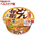 日清のどん兵衛 特盛かき揚げ天ぷらうどん(4個セット)【日清のどん兵衛】