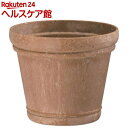シャビーポット 10号 ブラウン(9.0L)【大和プラスチック】