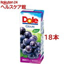 ドール グレープジュース100%(200mL*18本入)