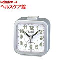 カシオ 置時計 シルバーメタリック TQ-141-8JF(1コ入)