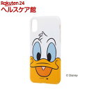 イングレム iPhone X ディズニー/TPUソフトケース クローズアップ/ドナルド(1コ入)【イングレム】