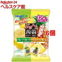 ぷるんと蒟蒻ゼリー グレープフルーツ+パイナップル(12コ入*6コセット)【ぷるんと蒟蒻ゼリー】
