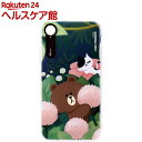 ラインフレンズ iPhone XR ライトアップ テーマブラウン KCL-LCT005(1コ入)
