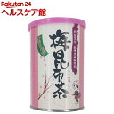 宇治森徳かおりちゃん 梅昆布茶 缶(65g)