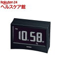 カシオ 電波置時計 ブラック DQD-S01J-1JF(1コ入)