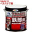 アサヒペン 油性・高耐久鉄部用 クロ(3L)【アサヒペン】【送料無料】