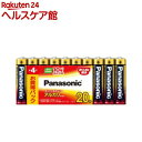 パナソニック パナソニック アルカリ乾電池 単4形 LR03XJ/20SW(20本入)