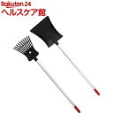 E-Value アルミパイプ柄 清掃器&クマデセット SGPC-5(1セット)【E-Value】
