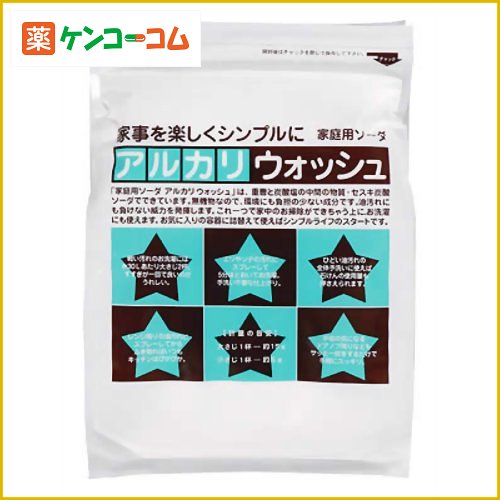 アルカリウォッシュ 3kg(セスキ炭酸ソーダ)[地の塩社 アルカリウォッシュ 洗剤 住居用 ケンコーコム]_アルカリウォッシュ 3kg(セスキ炭酸ソーダ)/アルカリウォッシュ/洗剤 住居用★特価★税込\1980以上送料無料