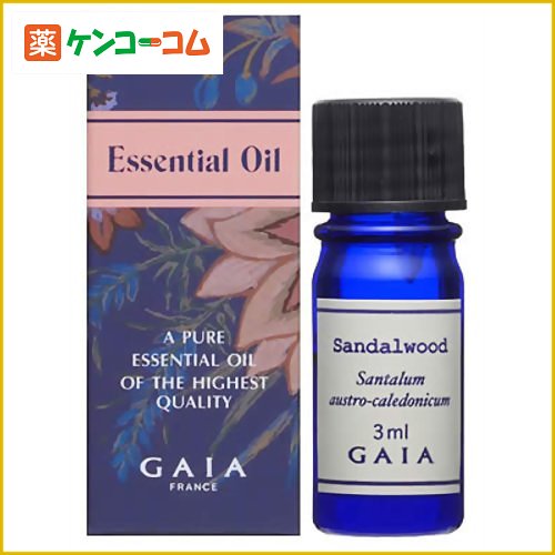 GAIA サンダルウッド 3ml[ガイア サンダルウッド ケンコーコム]