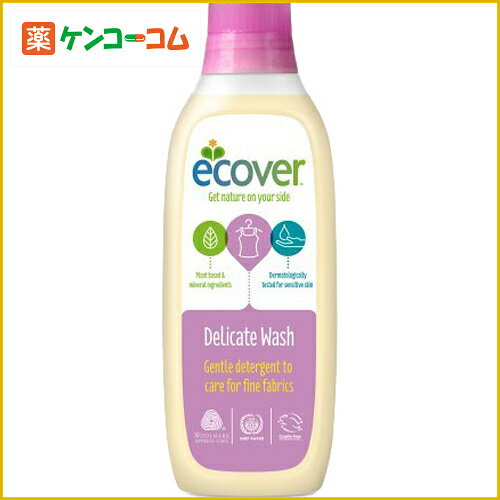 Ecover(エコベール) デリーケートウォッシュ(おしゃれ着用洗剤) 1000ml[Ecover(エコベール) 洗剤 衣類用(液体) ケンコーコム【2sp_120810_green】]