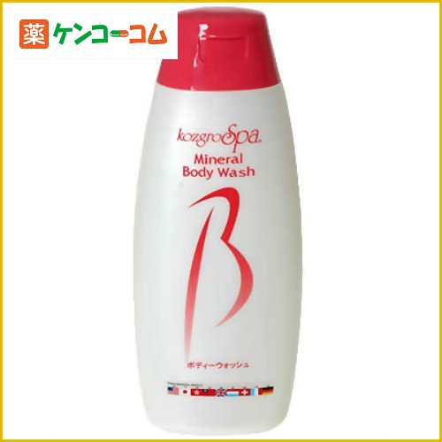 コズグロスパ ミネラルボディーウォッシュ 300ml[コズグロ(KOZGRO) 無添加ボディシャンプー ケンコーコム]