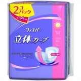 ウィスパー 立体カーブ 多い日の昼用 14コ入*2[ウィスパー 生理用ナプキン ふつうの日用]ウィスパー 立体カーブ 多い日の昼用 14コ入*2/ウィスパー/ナプキン ふつうの日用/税込\1980以上送料無料