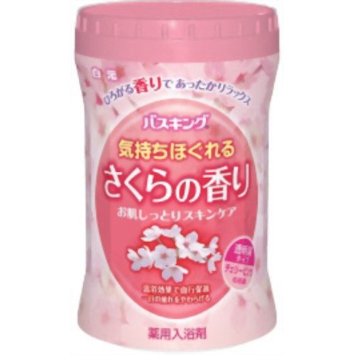 バスキング 桜の香り 680g(入浴剤)[バスキング 入浴剤 スキンケア ケンコーコム]